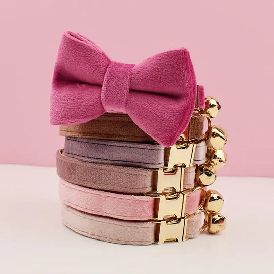 Velvet Cat Collar