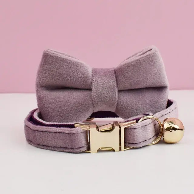 Velvet Cat Collar