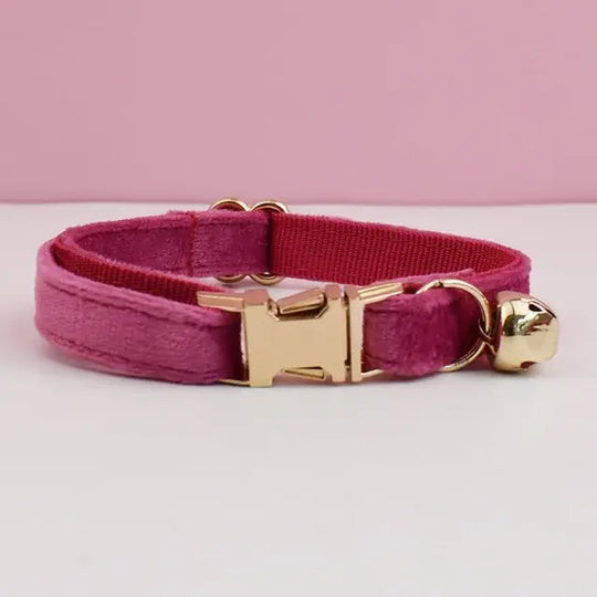 Velvet Cat Collar