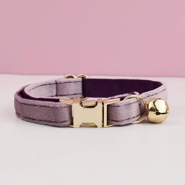 Velvet Cat Collar